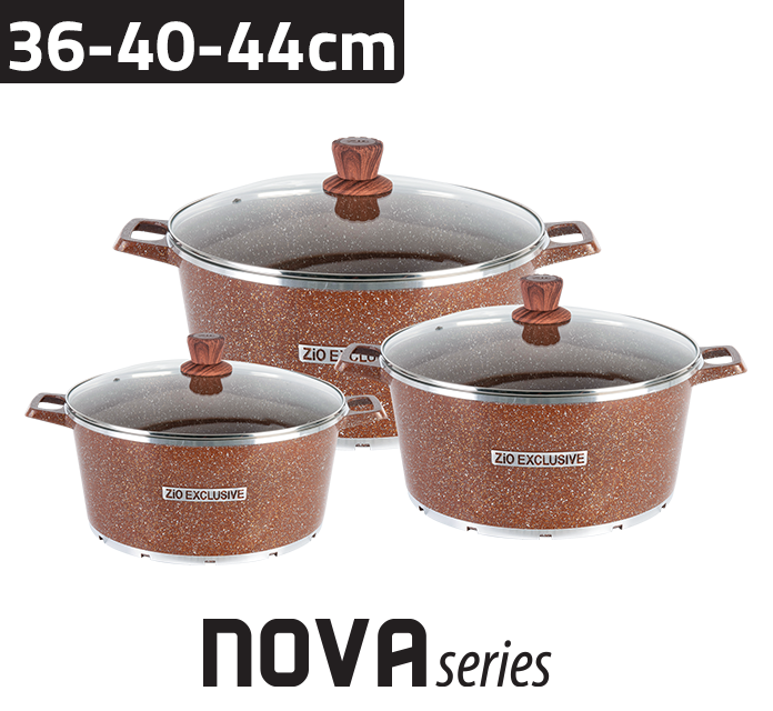 Zio Nova Casserole Set 8400-44