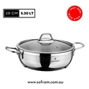 Sofram Soft Low Casserole 28cm 5.30L