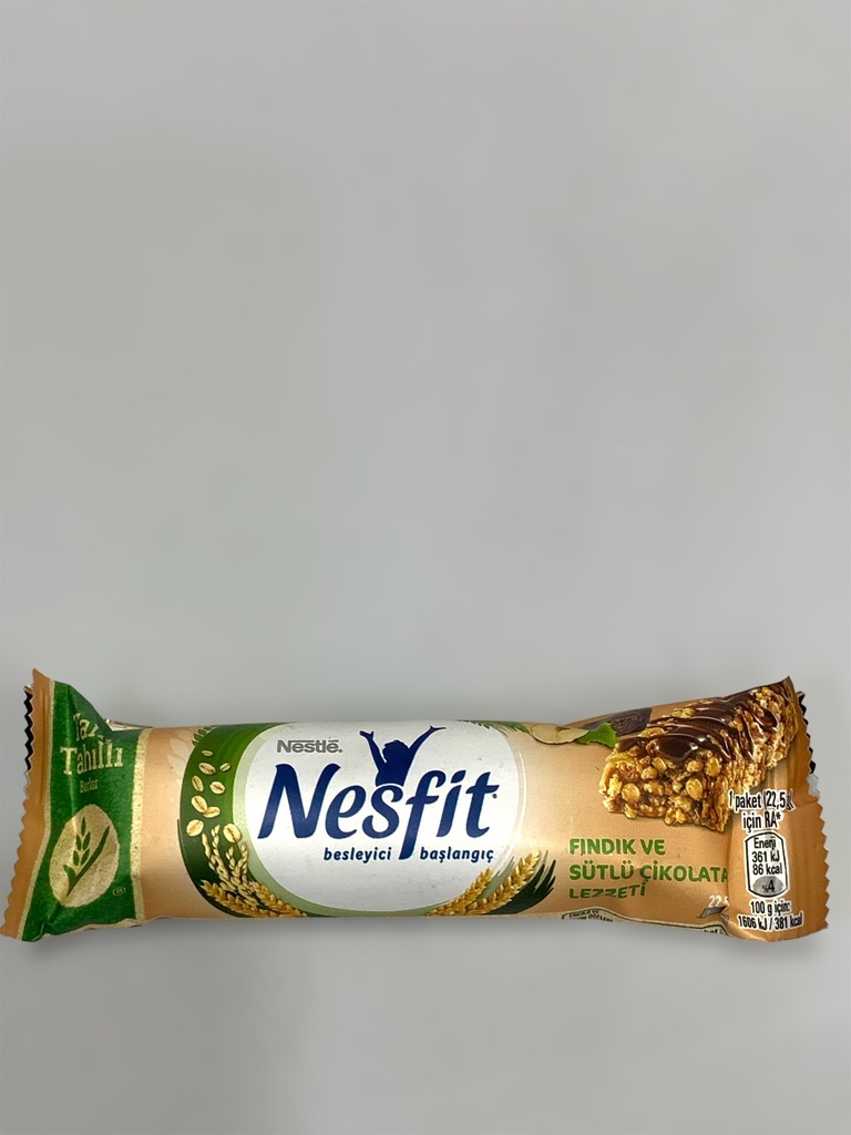 Nestle Nesfit Findik ve Sutlu Cikolata Lezzeti 23.5g