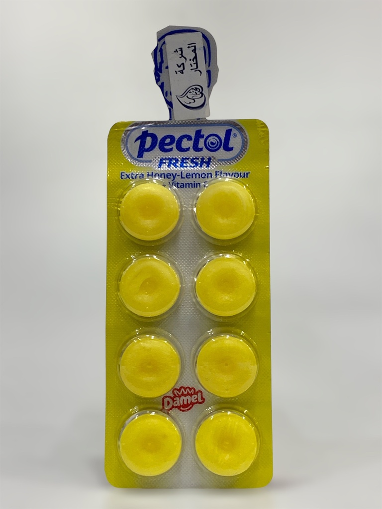 Pectol Fresh Extra Honey-Lemon Flavour-Vitamin C 19.2g