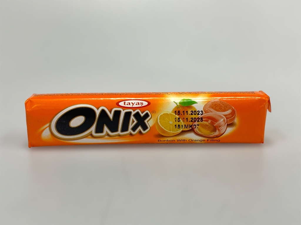 Tayas Onix Bonbon With Orange Filling 38g