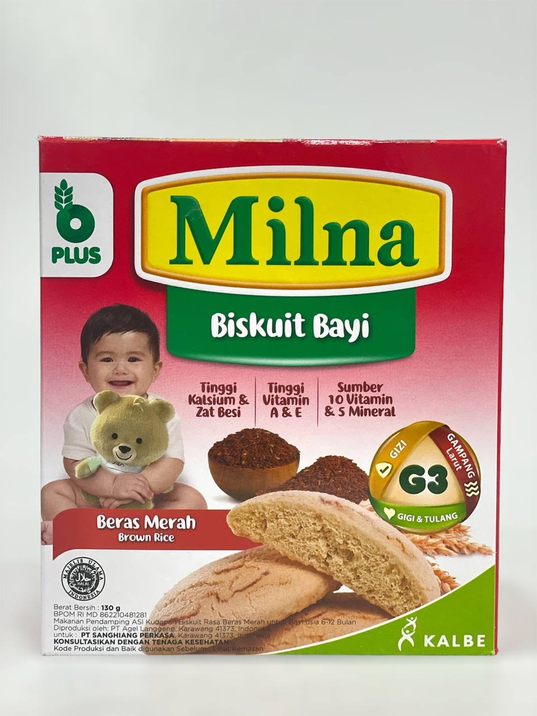 Milna Baby Biscuit From 6 Month 130g