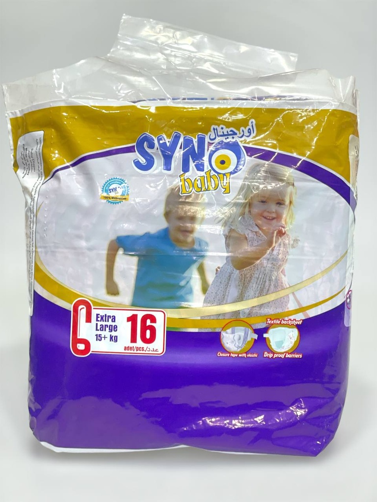 Syno Diapers No.6 - 16Pcs