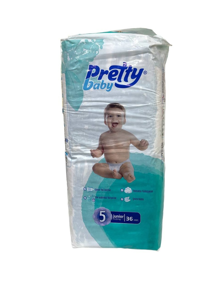 Pretty Baby Diaper No.5 - 36Pcs