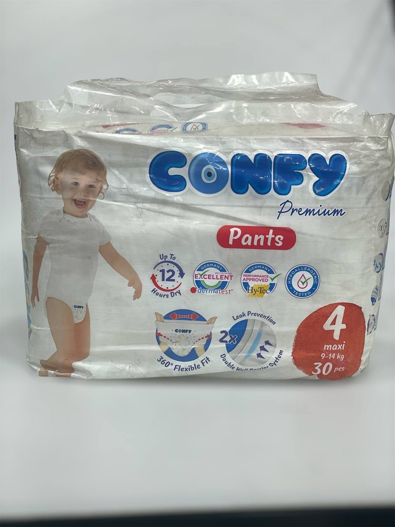 Confy Pants Diapers No.4 - 30Pcs