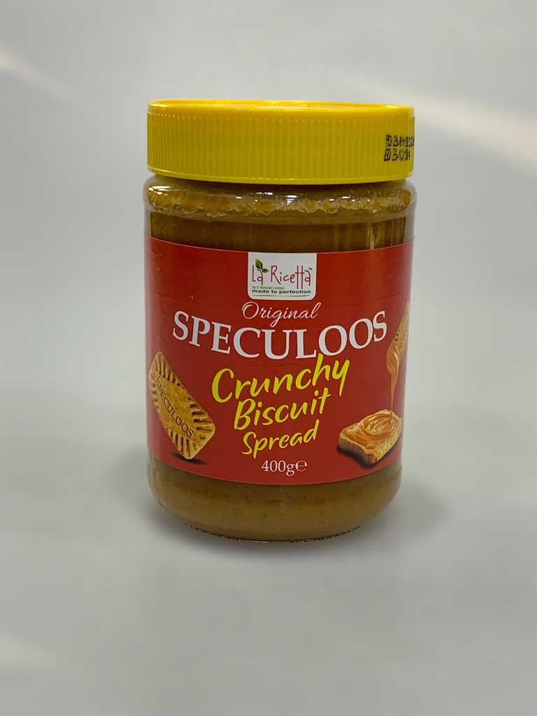 La Ricetta Original Speculoos Creamy Biscuit Spread 400g