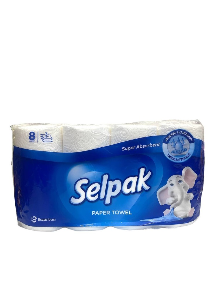 Selpak Kitchen Paper Towel 8 Rolls