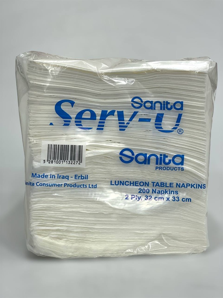 Sanita Napkin 200 Sheets