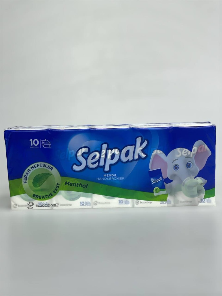 Selpak Pocket Wipes 10 Wipes*10