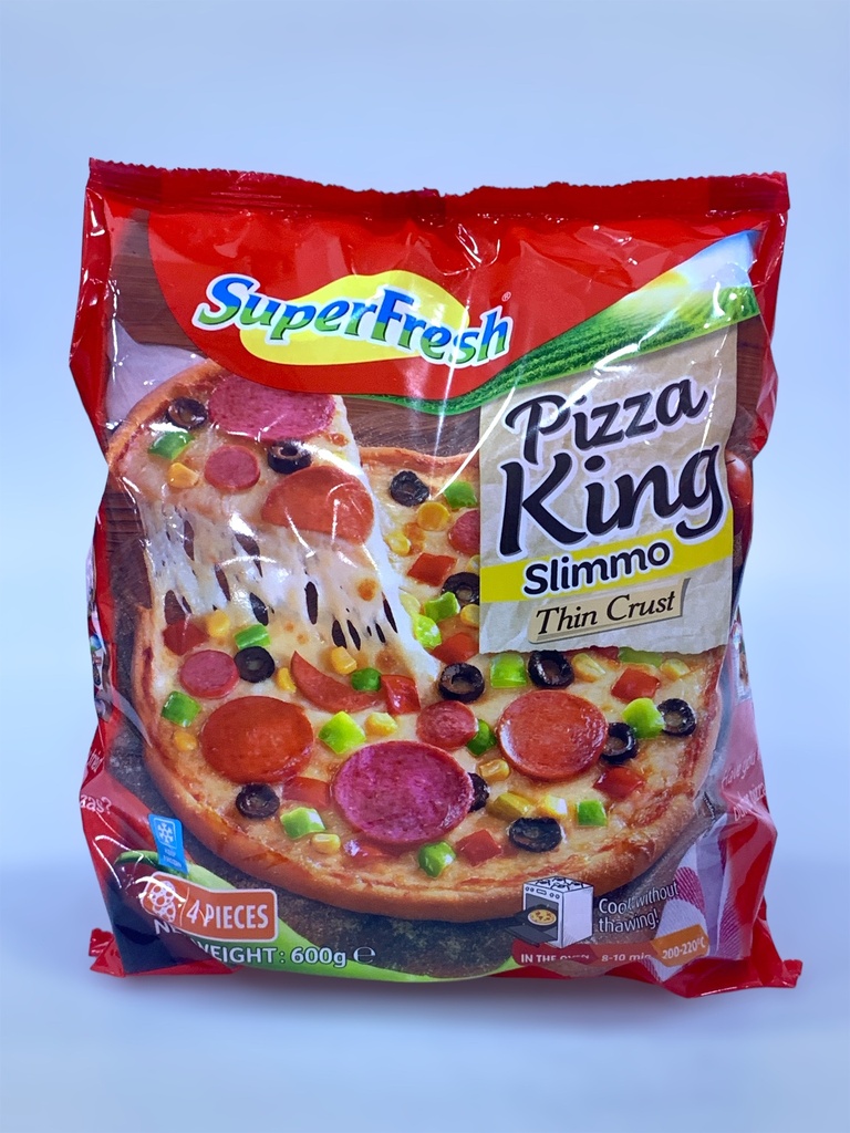 Super Fresh Pizza King Slimmo Thin Crust 4Pcs 600g