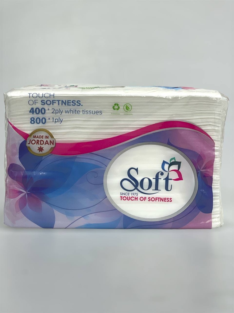 Soft Wipes 400 Sheets