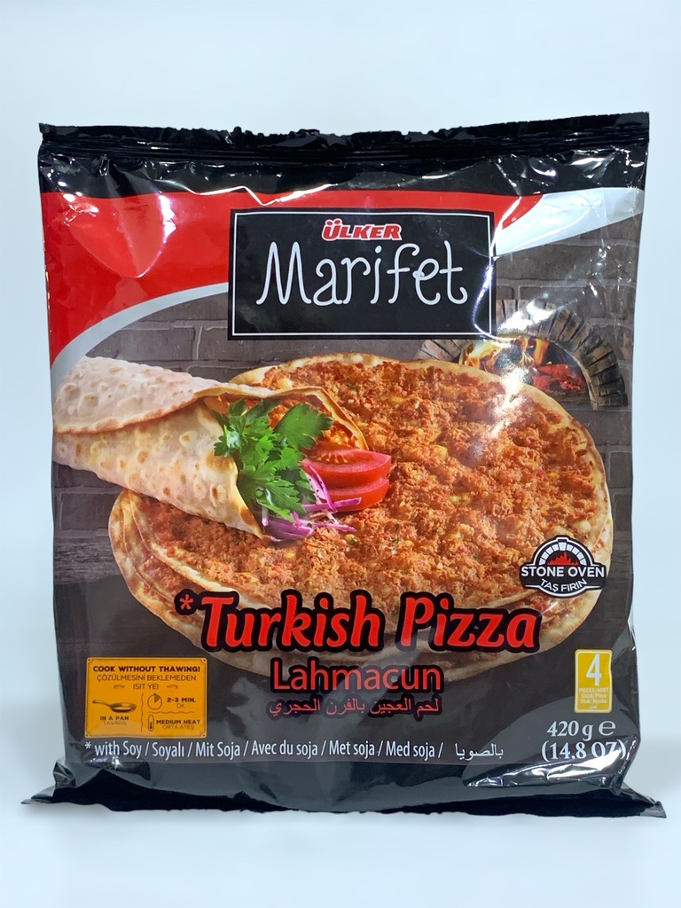 Ulker marifet Turkish Pizza Lahmacun 4Pcs 420g