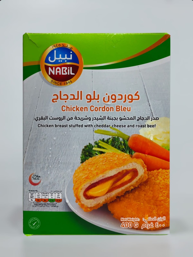 Nabil Chicken Cordon Bleu 400g