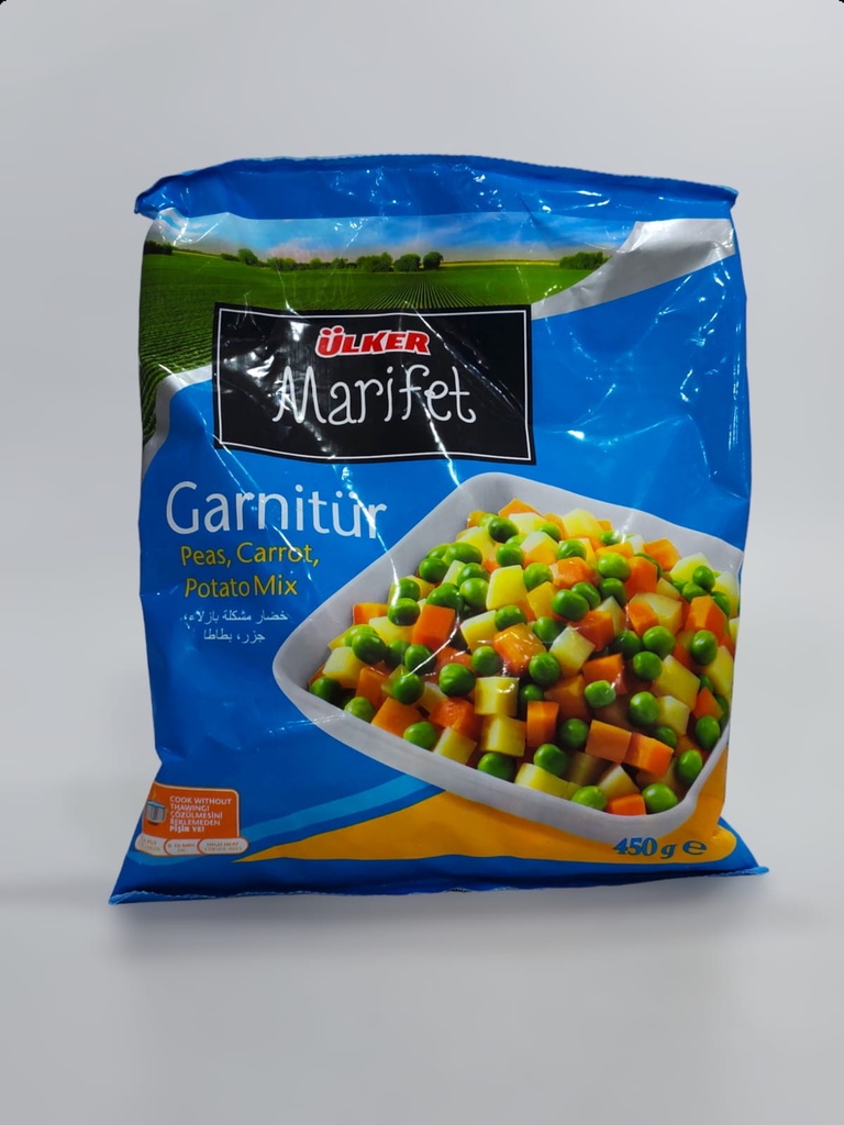 Ulker Marifet Peas Carrot Potato Mix 450g