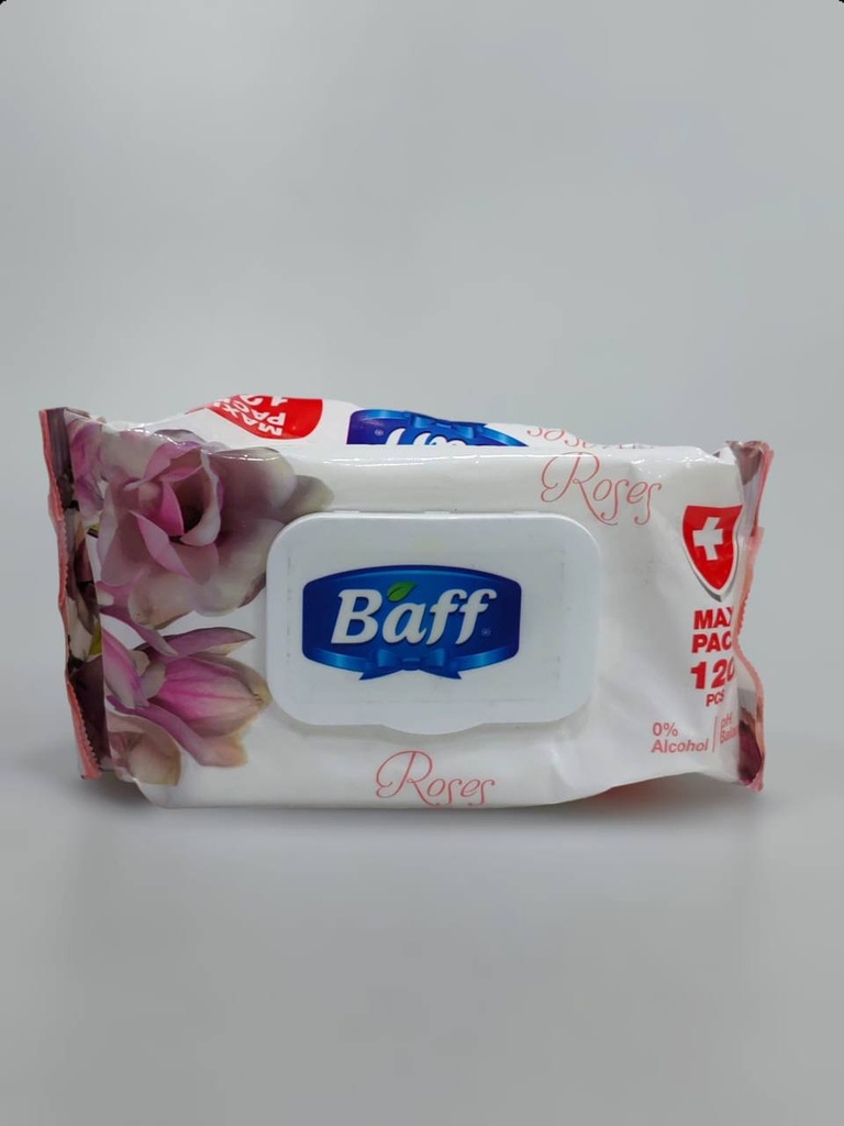 Baff Wet Wipes 120Pcs