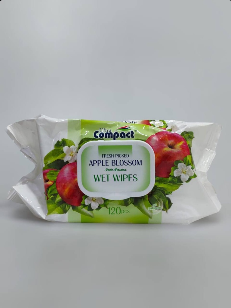 Compact Wet Wipes 120Pcs