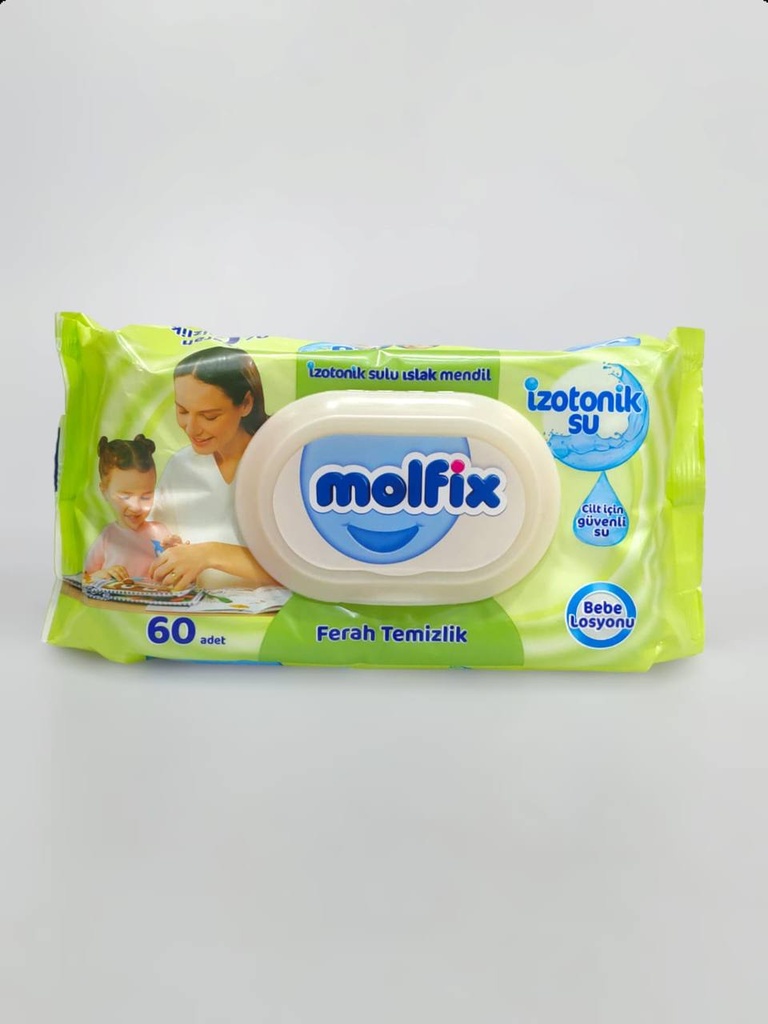 Molfix Baby Wet Wipes 60Pcs