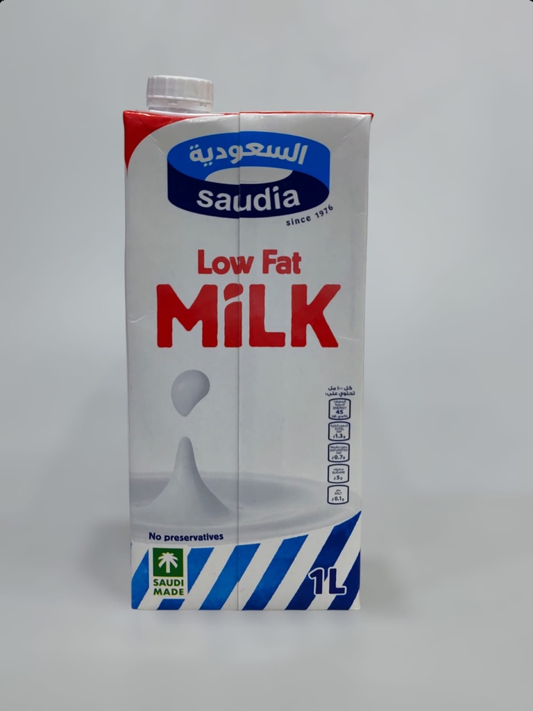 Saudi Low Fat Milk 1L