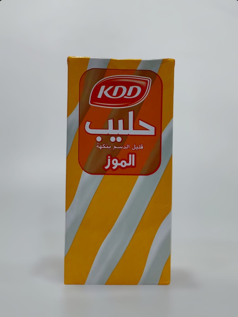 KDD مۆز شیری کەم چەوری 1L