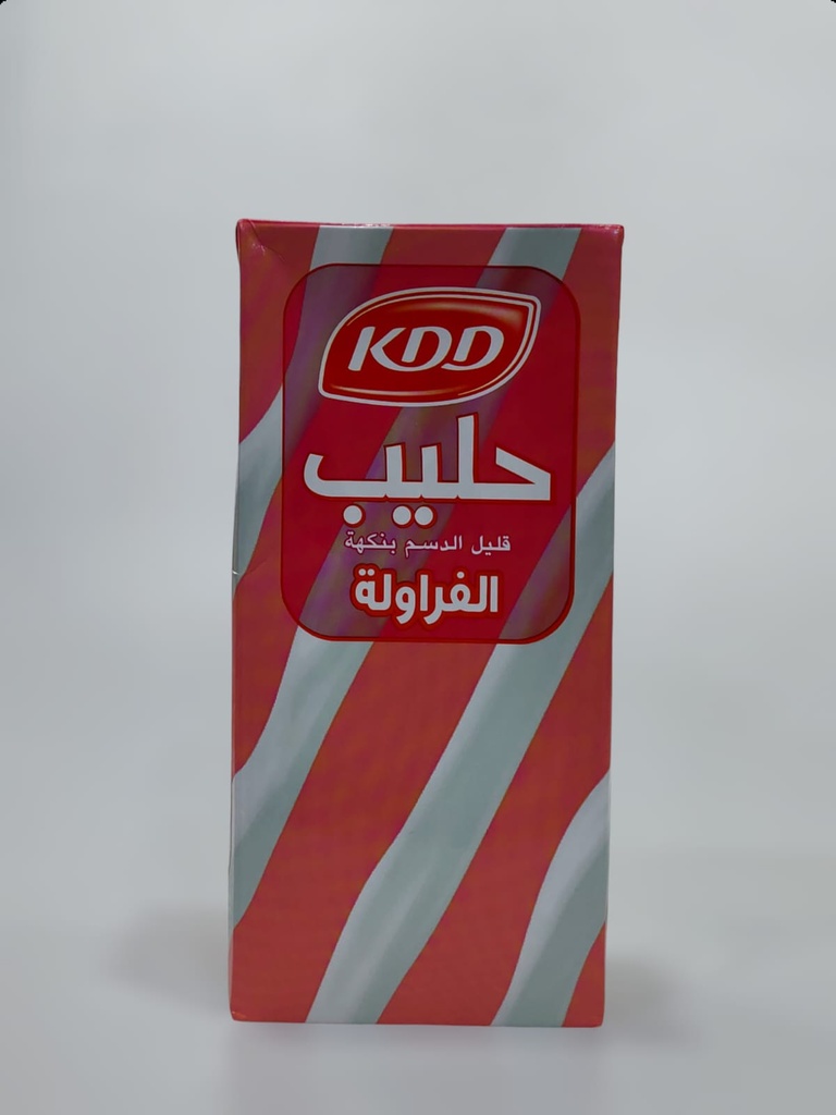 KDD Strawberry Low Fat Milk 1L