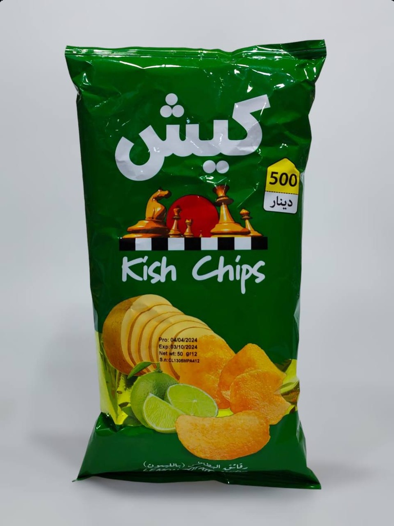 Kish Chips Lemon 65g