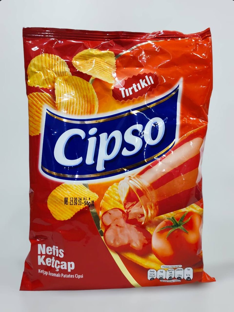 Cipso Chips Ketchap 56g