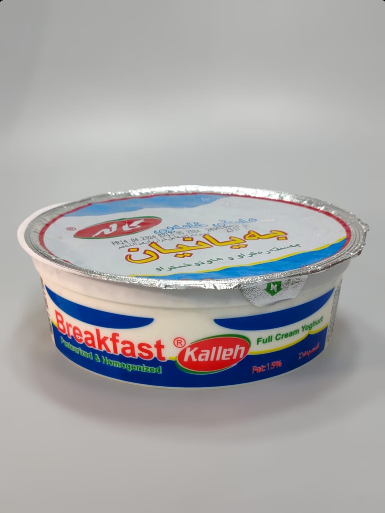 Kalleh Yogurt Fat 15% 415g