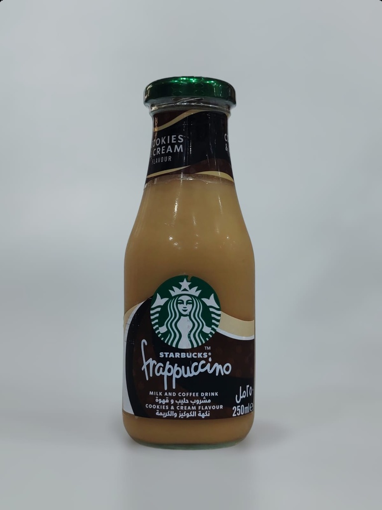 Starbucks Frappuccino Milk And Coffee Drink Cookies & Cream Flavour 250ml