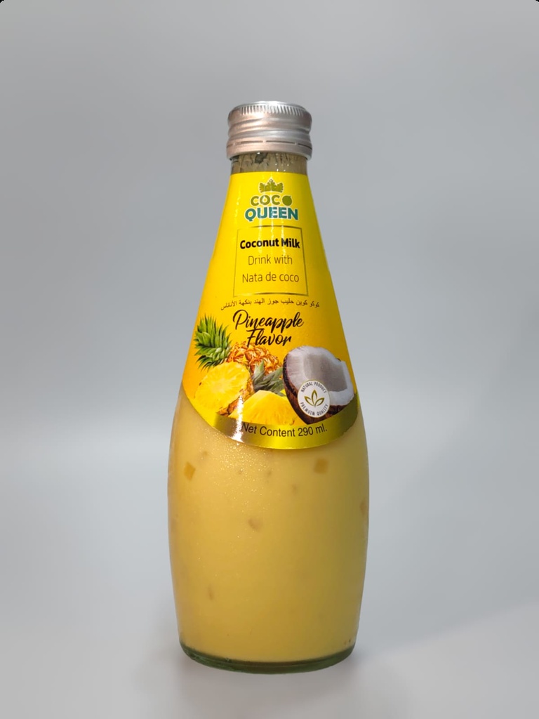 Coco Queen Coconut Milk Pineapple Flavour 290ml