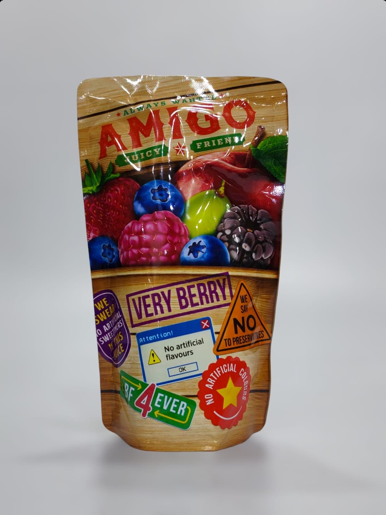 Amigo Juice And Fruit Very Berry 200ml