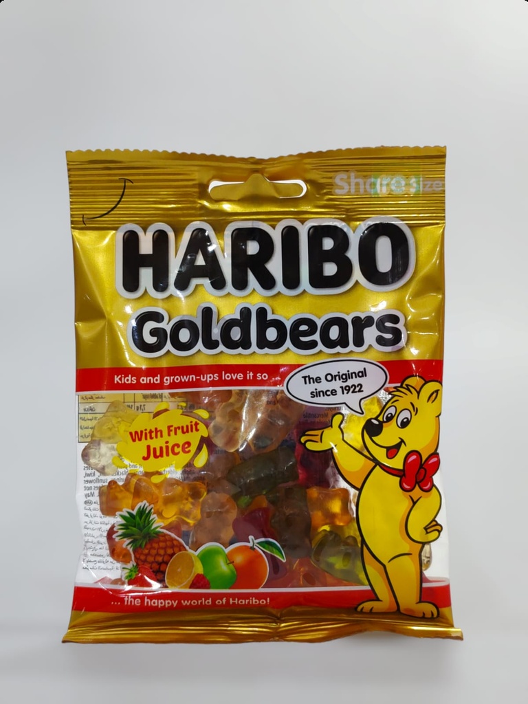 Haribo Goldbears With Juice Party Size 80g