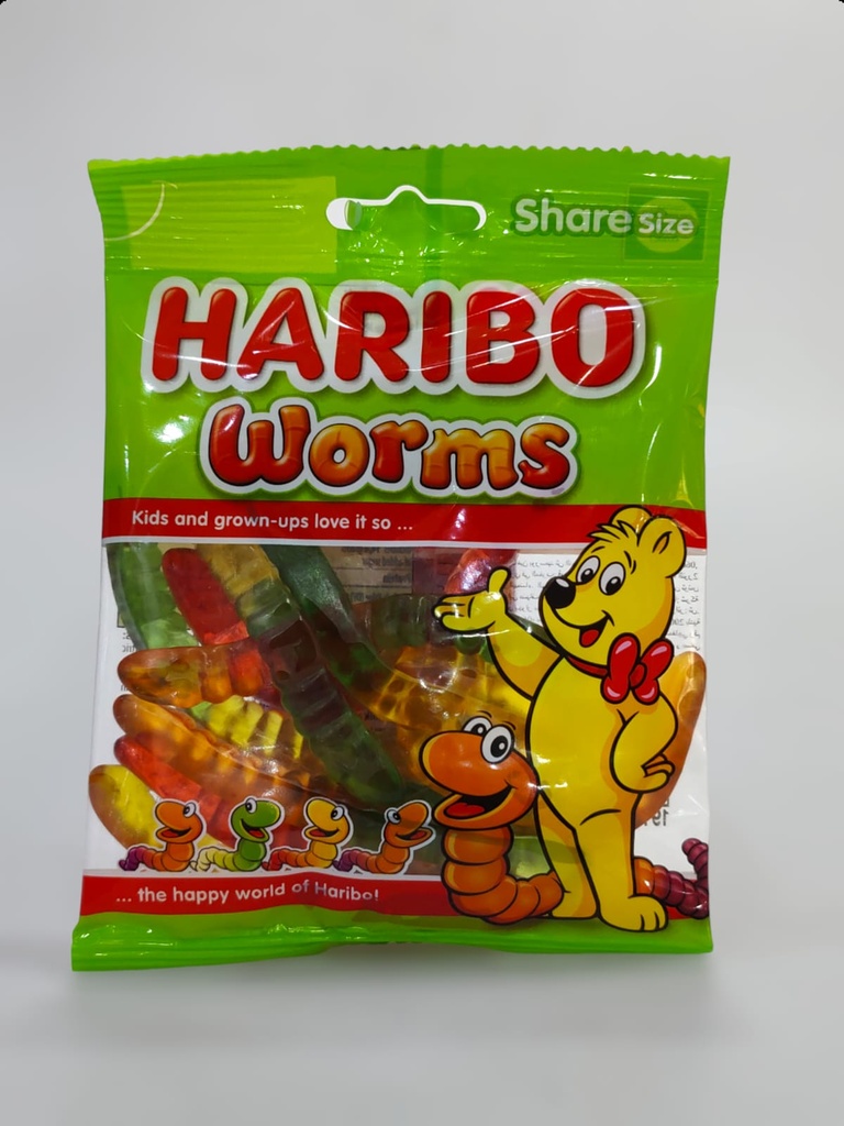 Haribo Worms Party Size 160g