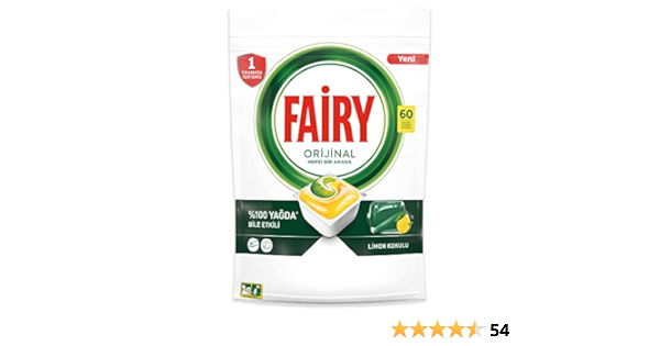 Fairy Orijinal Dishwashing- 60 Capsules