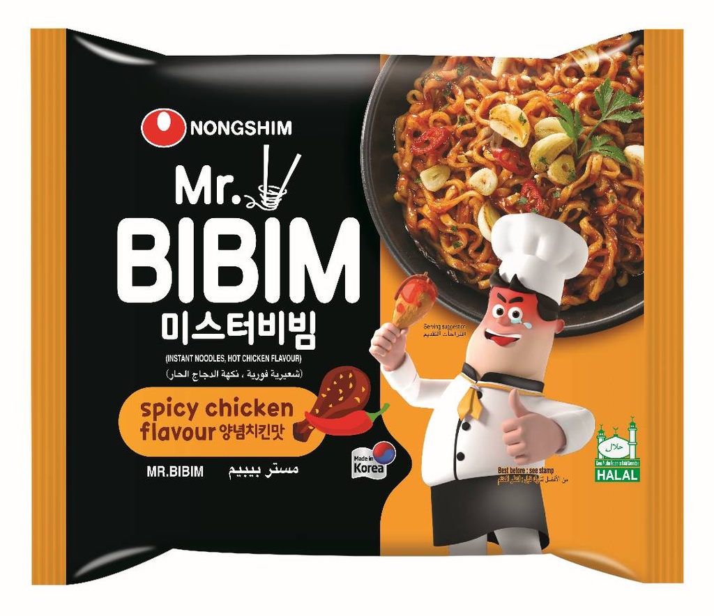 Mr Bibim Spicy Chicken Nongshim 148 g