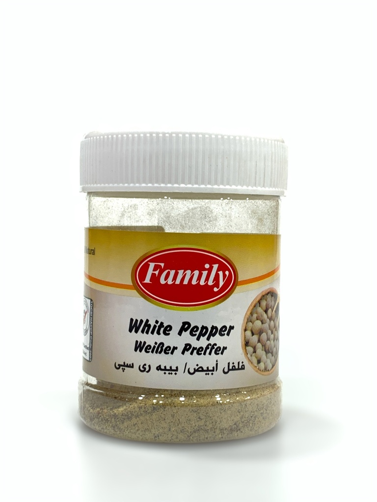 White Pepper Spices Family 40g