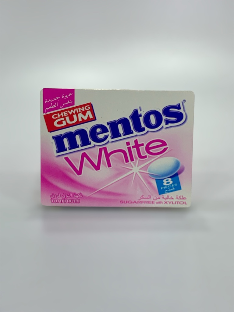 Gum Mentos White Tutti Frutti 11.44g