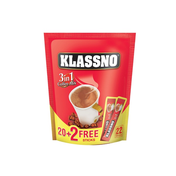 تێکەڵەی قاوە 3in1 Klassno 22Sticks