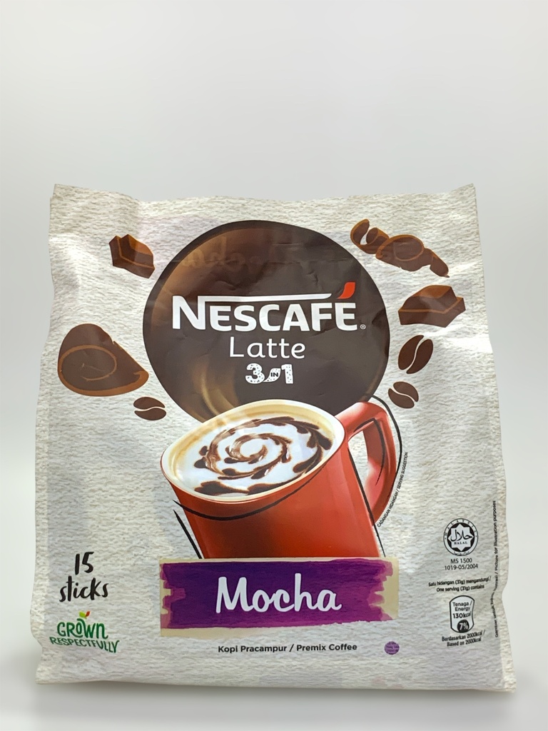 Nescafe 3 in 1 Latte Mocha 20 Sticks