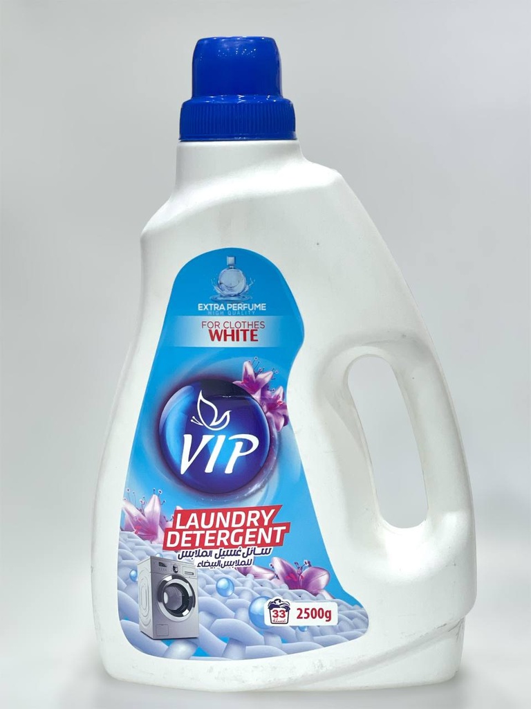 Vip Laundry Detergent for White Clothes 2365mL