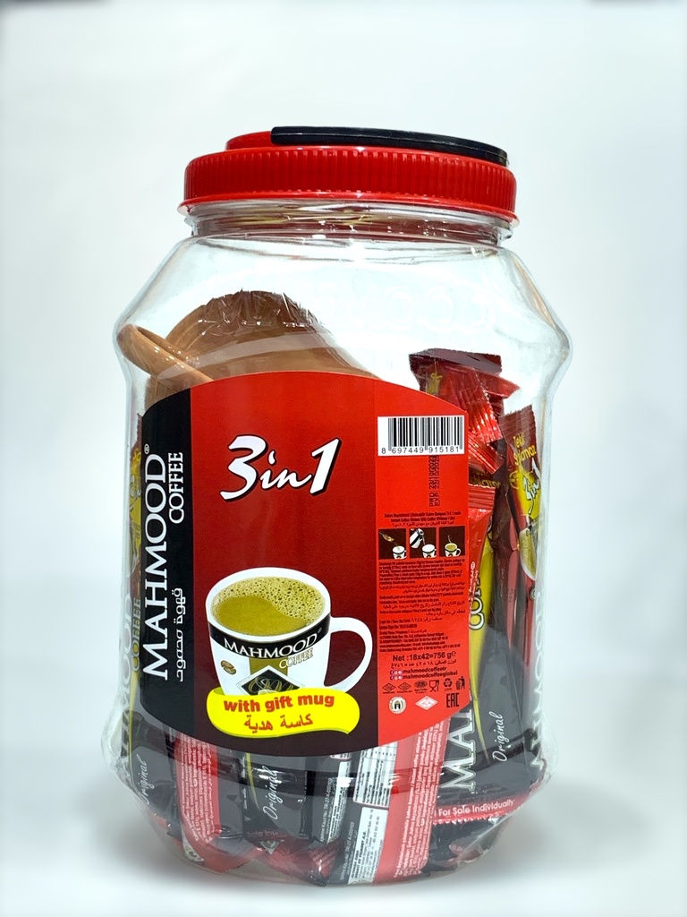 Mahmood Coffee With Gift Mug 42*18g