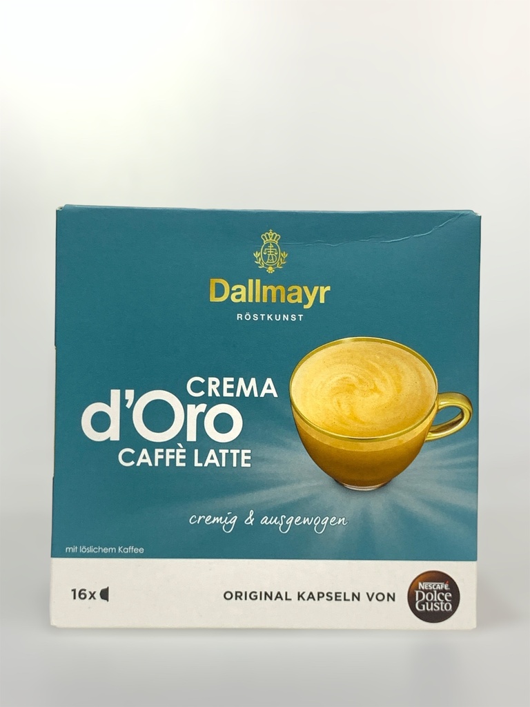 Nescafe Dallmayr Crema D'Oro Caffe Latte 16 Capsule