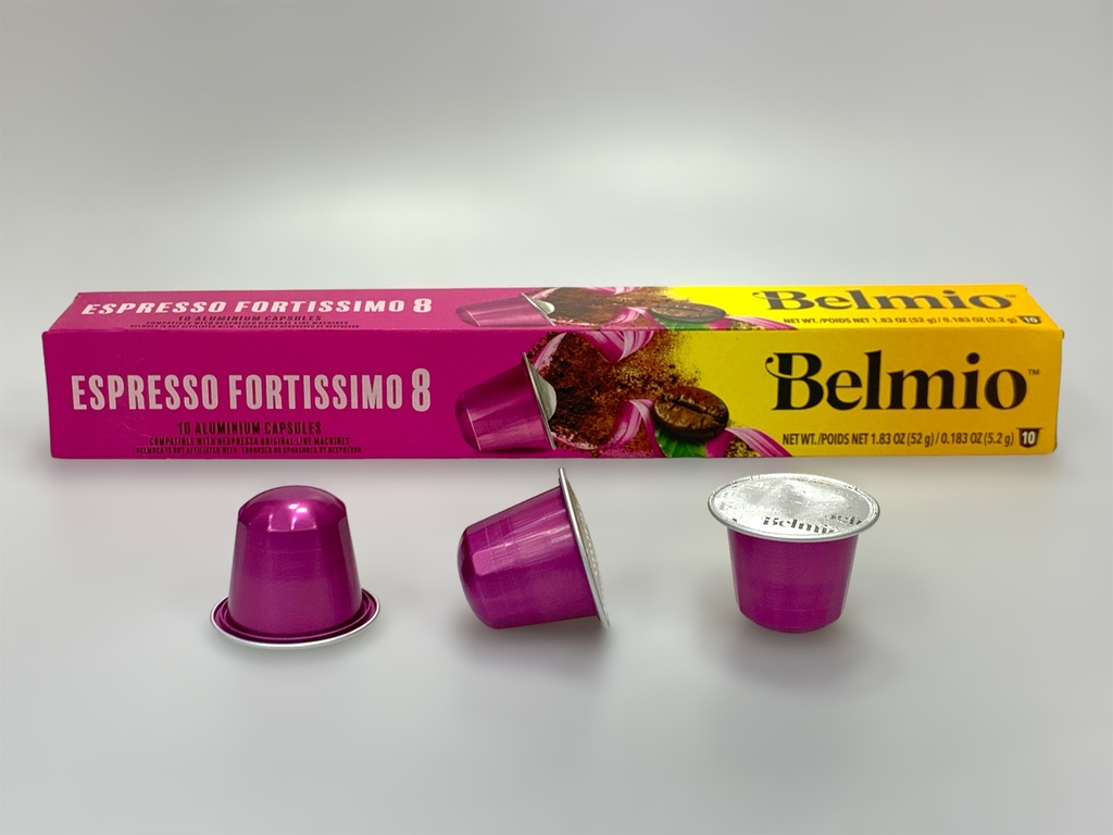 Belmio Espresso Fortissimo 8 10 Capsule  10 Capsules