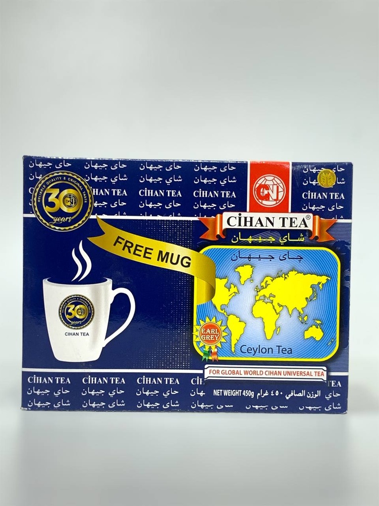 Cihan Ceylon Tea Earl Grey 450g