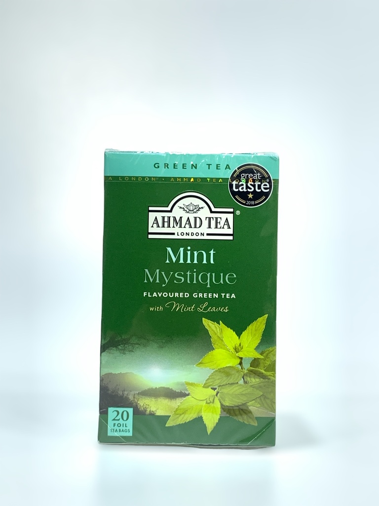 Ahmad Tea Mint Flavour Green Tea 20 Tea Bags