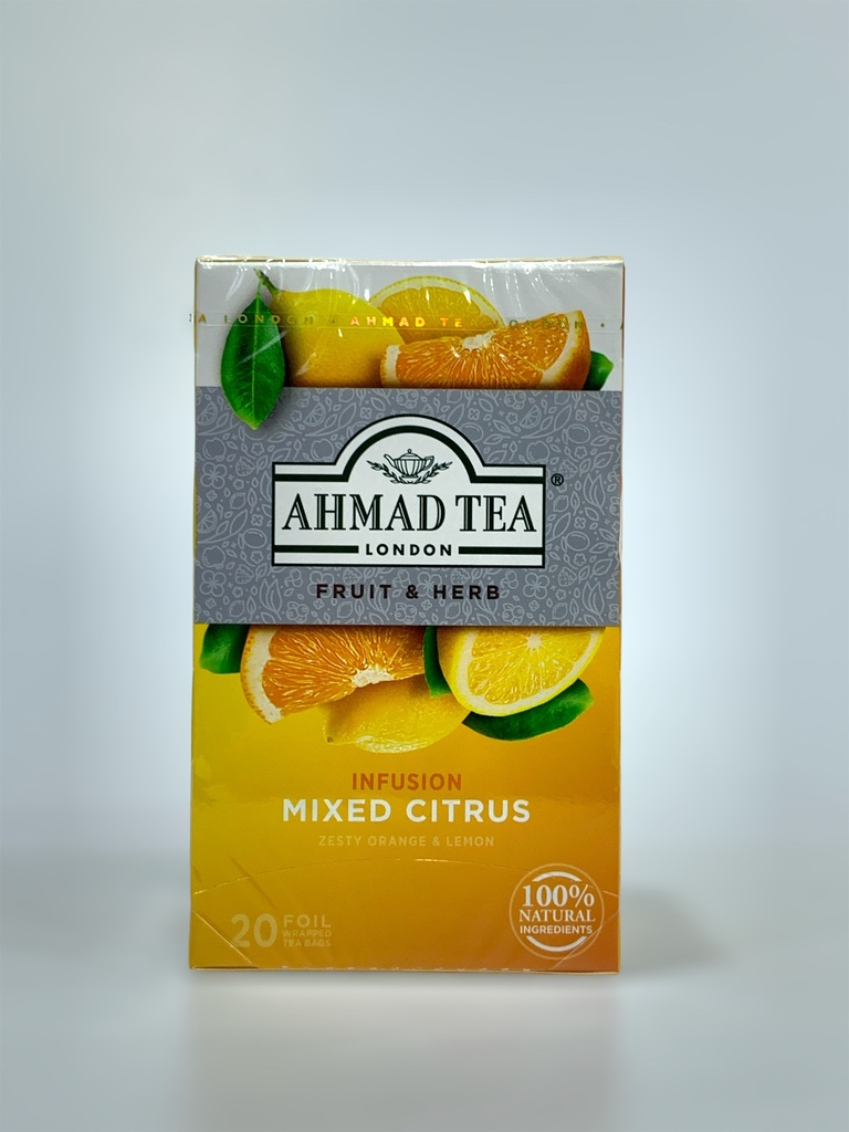 Ahmad Tea Fruit And Herb Mixed Citrus 20 Tea Bags