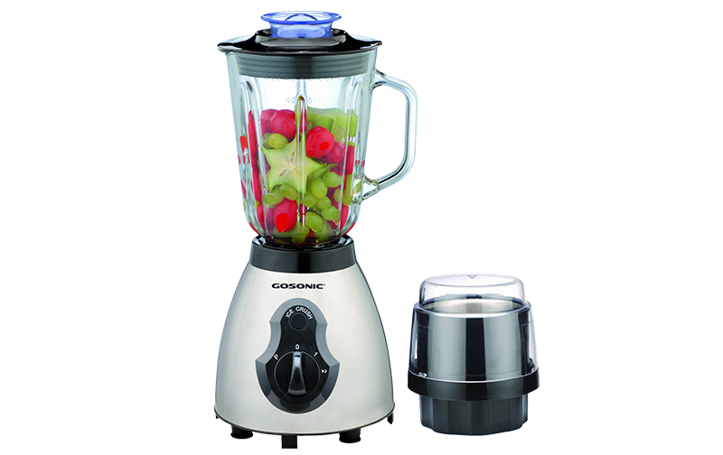 Gosonic 2 In 1 Glass Blender and Grinder GSB-425