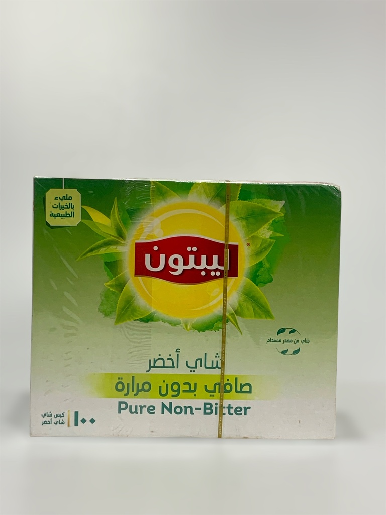 Lipton Green Tea Pure Non-Bitter 100 Tea Bags