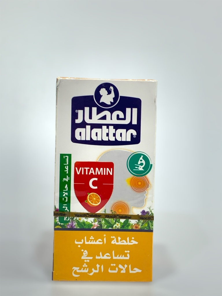 Alattar Tea Herbs Mixture Help For Cold Vitamin C 24 Tea bags