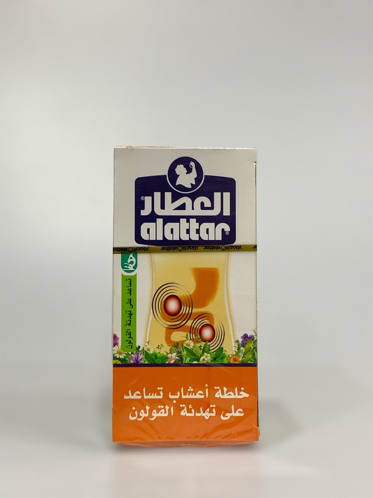 Alattar Tea Herbs Mixture Help For Calming Colon  24 Tea bags