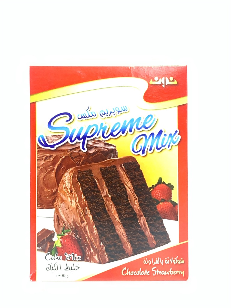 Supreme Mix Cake Mix Chocolate Strawberry 500g